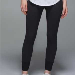 EBB TO THE STREET PANT heathered black